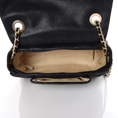 Chanel Iridescent Calfskin Quilted Small Chic Quilt Flap Black 5 of 10