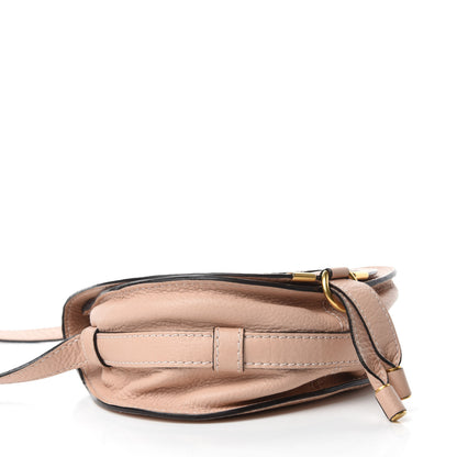 Chloe Calfskin Mini Marcie Round Crossbody Bag Blush Nude 4 of 13