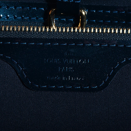 Louis Vuitton Vernis Wilshire PM Blue Nuit 9 of 11