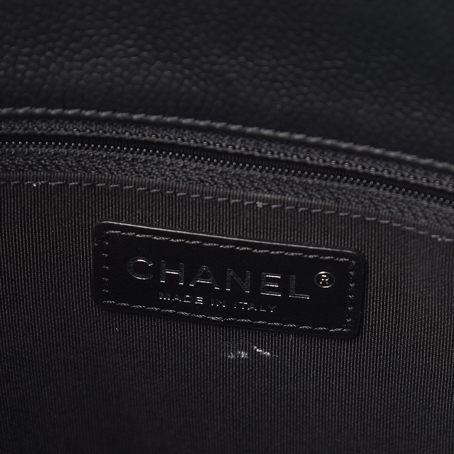 Caviar Quilted Urban Companion Shopping Tote Black