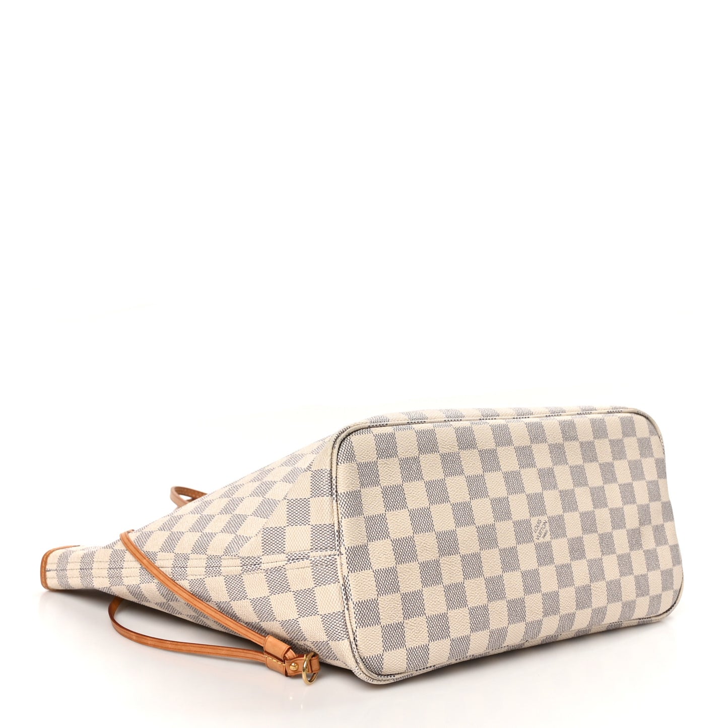 Damier Azur Neo Neverfull MM Rose Ballerine