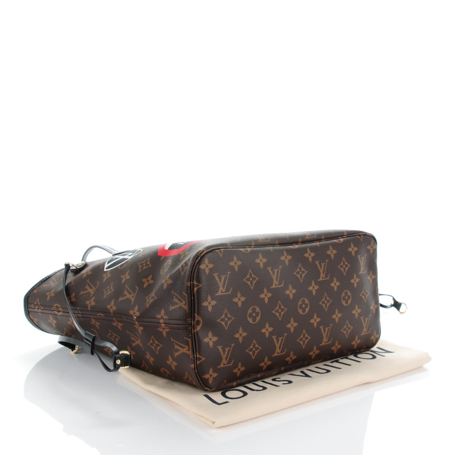 Louis Vuitton Monogram World Tour Neverfull MM 5 of 10