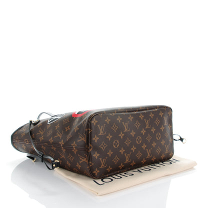 Louis Vuitton Monogram World Tour Neverfull MM 5 of 10