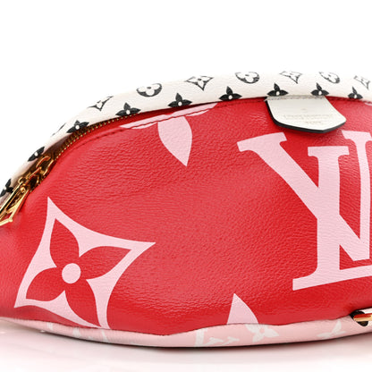 Louis Vuitton Monogram Giant Bumbag Rouge 10 of 13