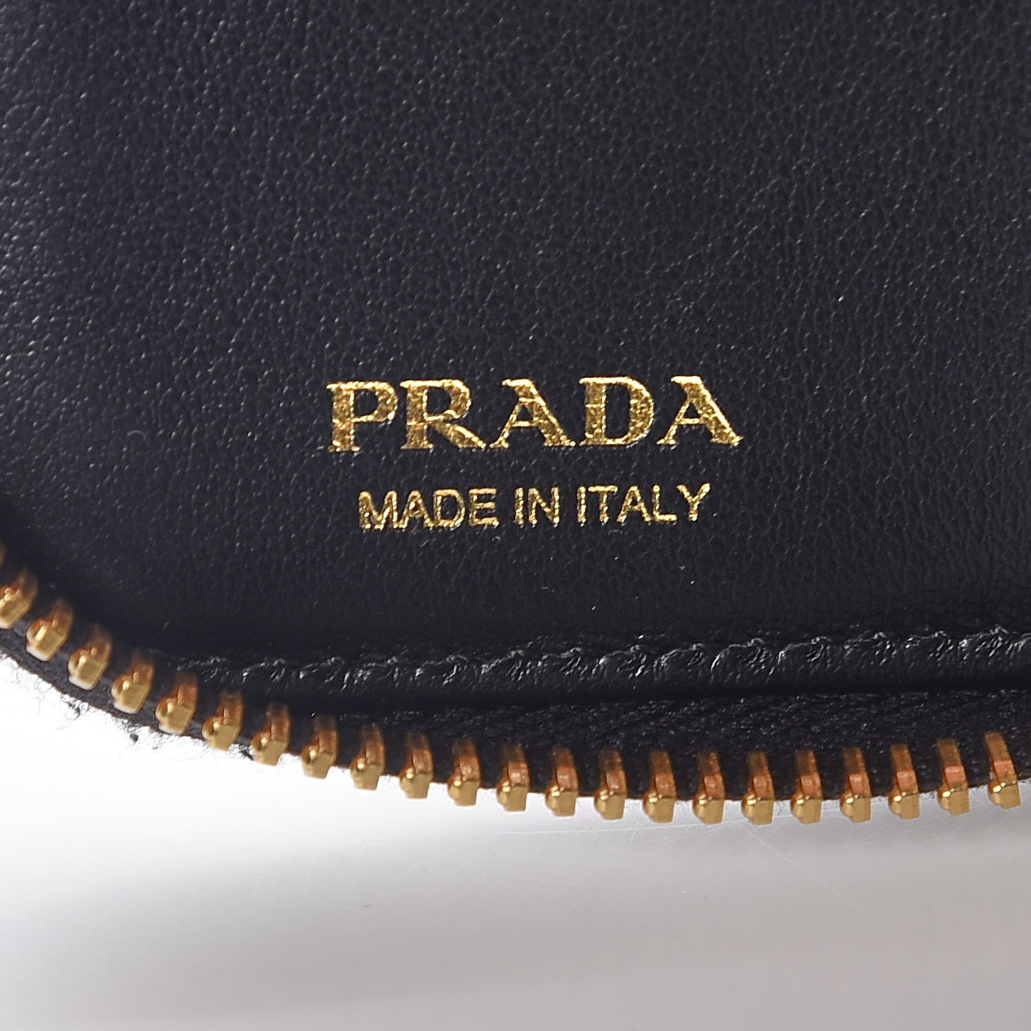 Prada Vitello Move Zip Around 6 Key Holder Black 10 of 13