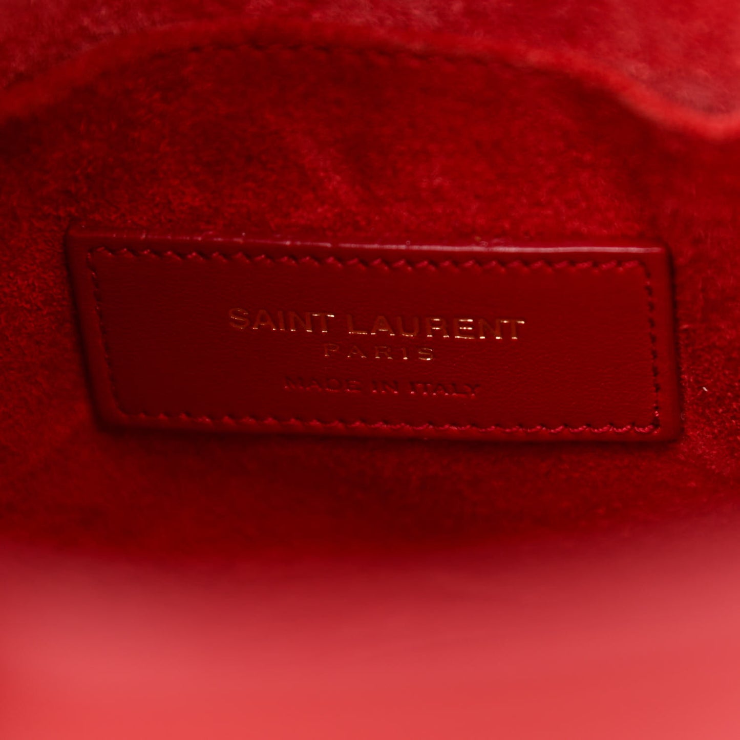 Calfskin Nano Sac De Jour Lipstick Red