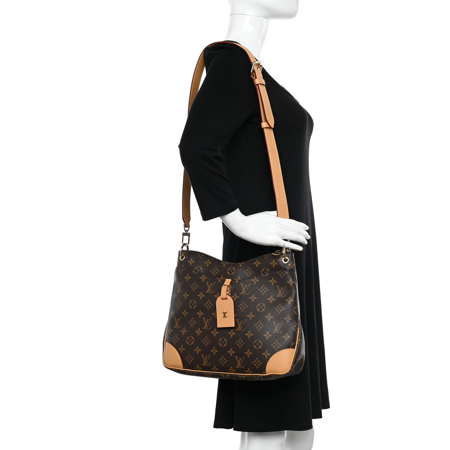 Louis Vuitton Monogram Odeon MM Natural 2 of 10