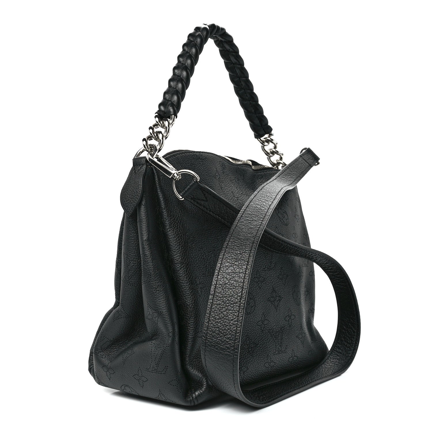 Louis Vuitton Mahina Babylone Chain BB Black 3 of 11