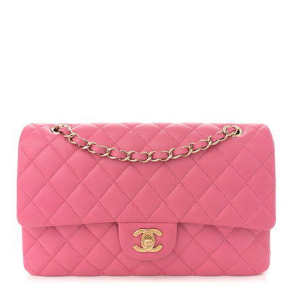 Chanel Caviar Quilted Medium Double Flap Pink 1 of 13