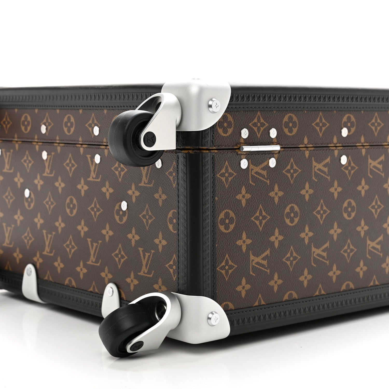 Louis Vuitton Monogram Macassar Rolling Trunk 8 of 9