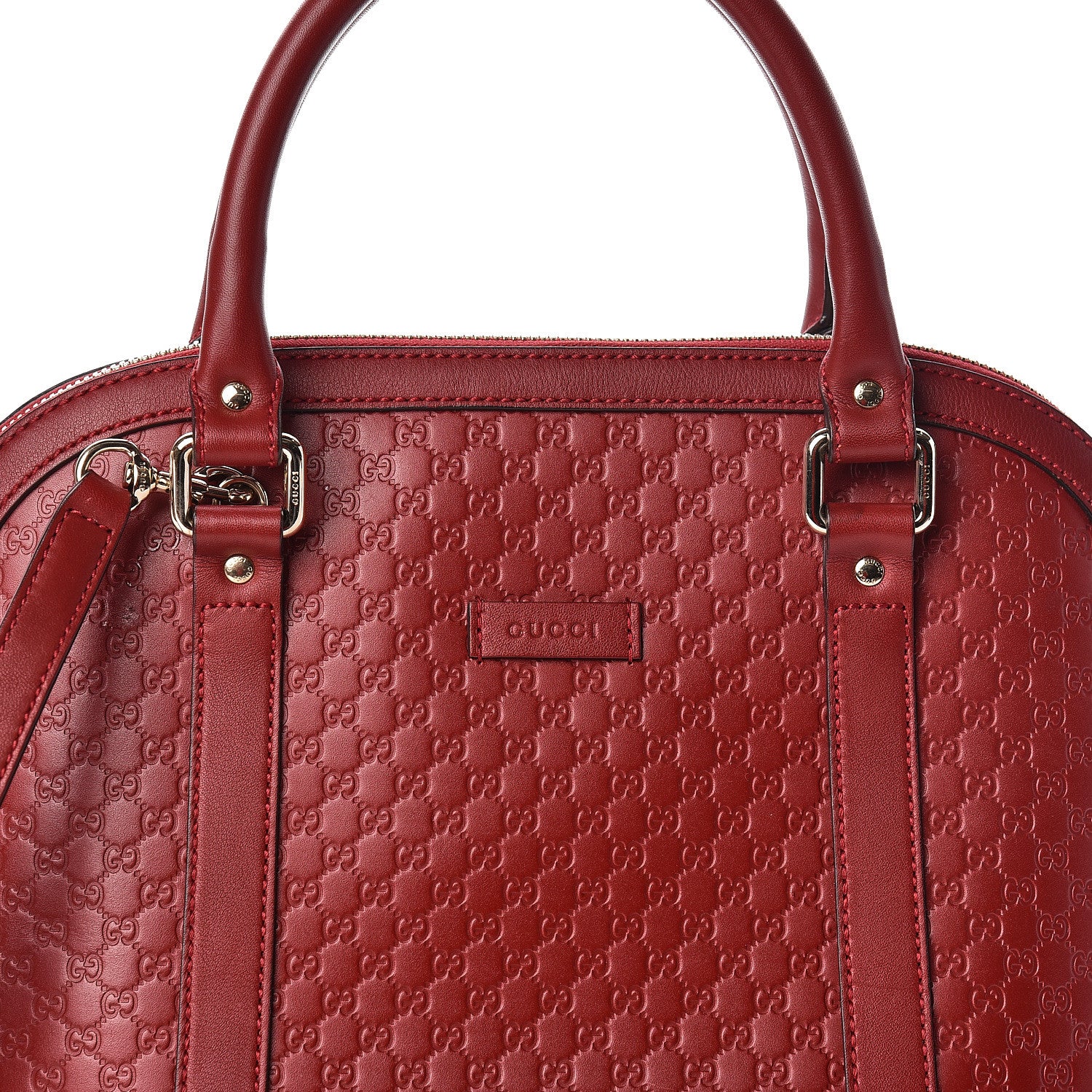 Gucci Microguccissima Medium Dome Bag Red 8 of 10