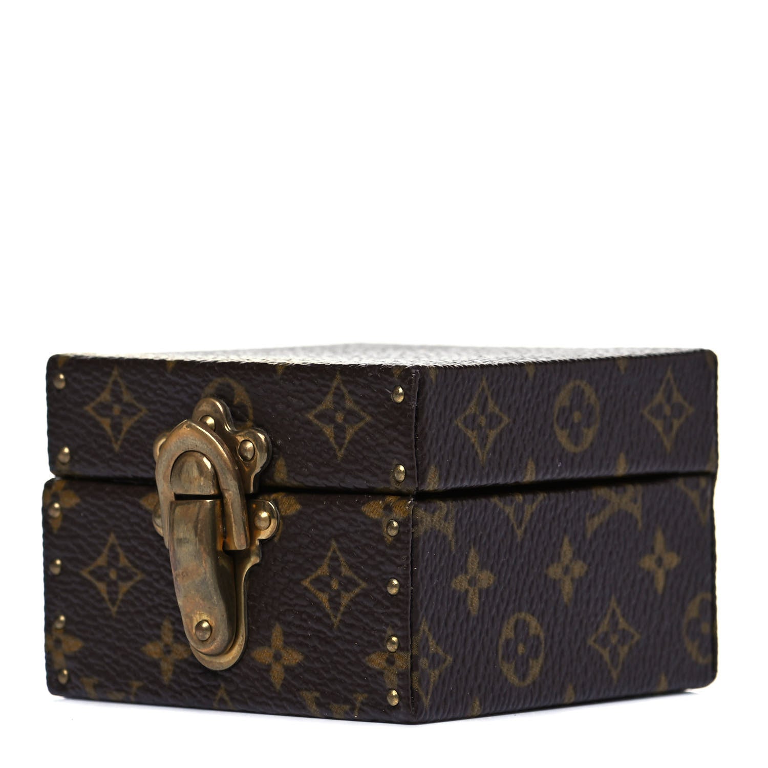 Louis Vuitton Monogram Ring Box Mini Trunk Case 3 of 5