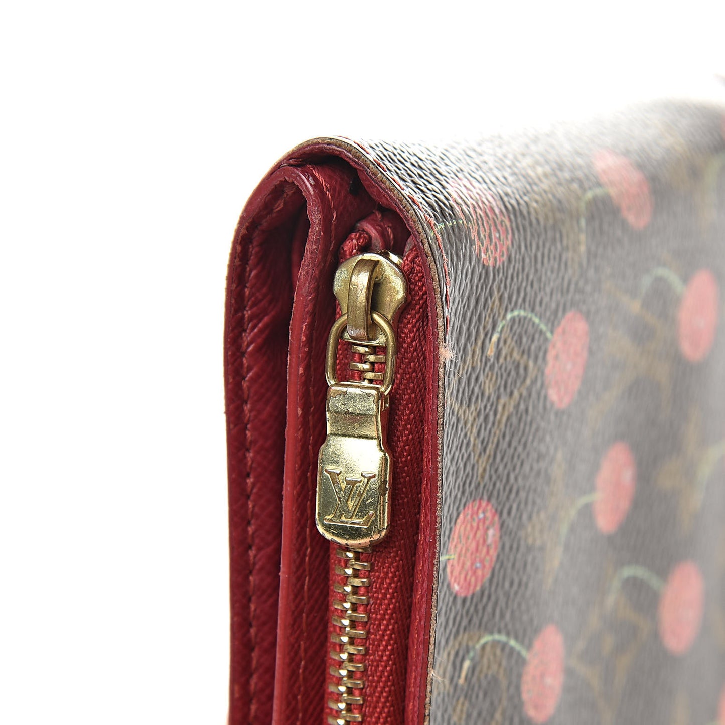 Monogram Cerises Compact Zippe Wallet