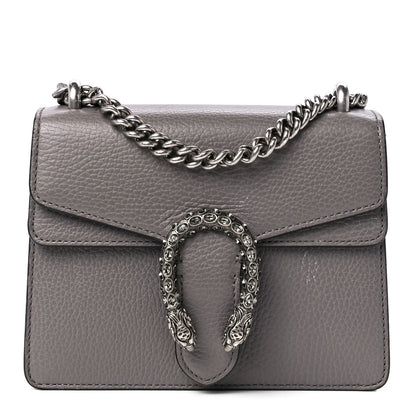 Gucci Calfskin Mini Dionysus Shoulder Bag Dusty Grey 1 of 14