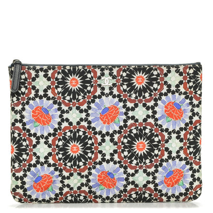 Chanel Coated Canvas Paris Dubai Medium Cosmetic Case Multicolor 1 of 8