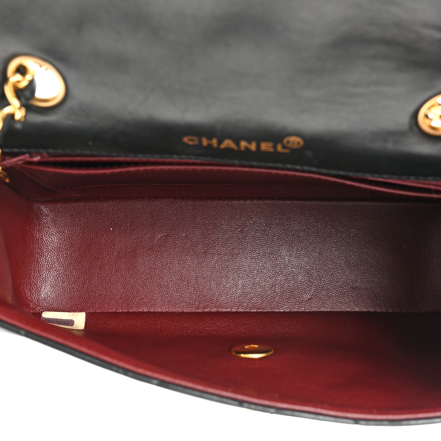Chanel Lambskin Quilted Small Single Flap Black 5 of 17