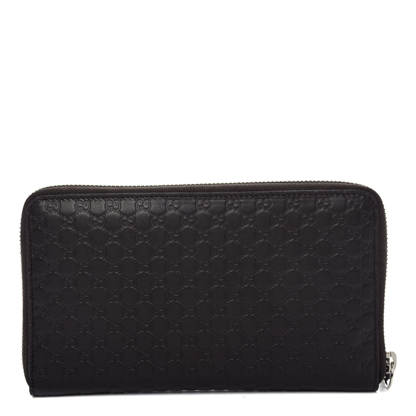 Microguccissima Large Zip Around Organizer Wallet Testa di Moro