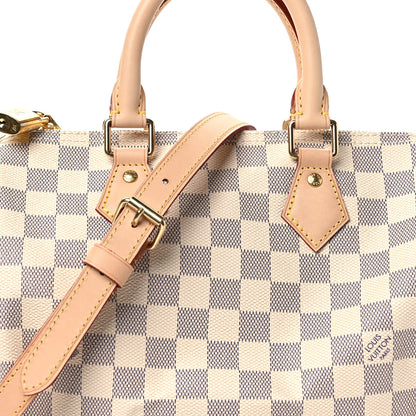 Louis Vuitton Damier Azur Speedy Bandouliere 25 7 of 12