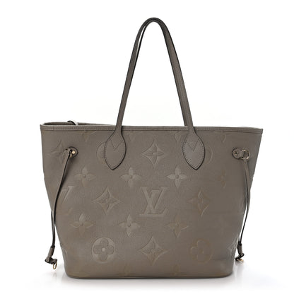Louis Vuitton Empreinte Monogram Giant Neverfull MM Tourterelle 1 of 10