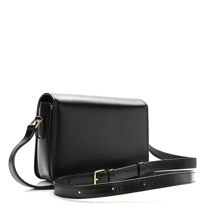 Celine Shiny Calfskin Small Triomphe Black 3 of 12
