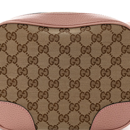 Gucci Monogram Mini Bree Messenger Bag Beige Soft Pink 8 of 16