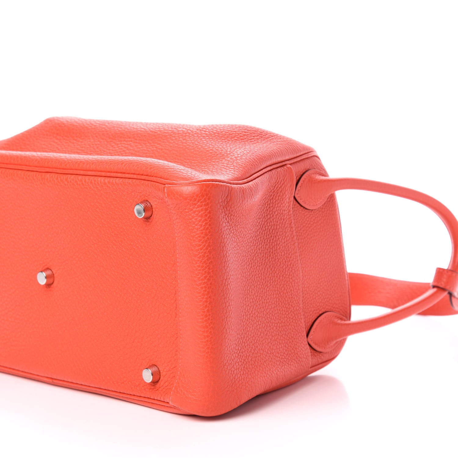 Hermes Taurillon Clemence Lindy 30 Rouge Pivoine 9 of 10