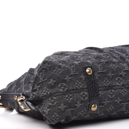 Louis Vuitton Denim Neo Cabby GM Black 5 of 19