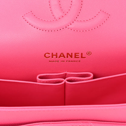 Chanel Caviar Quilted Medium Double Flap Rose 6 of 11