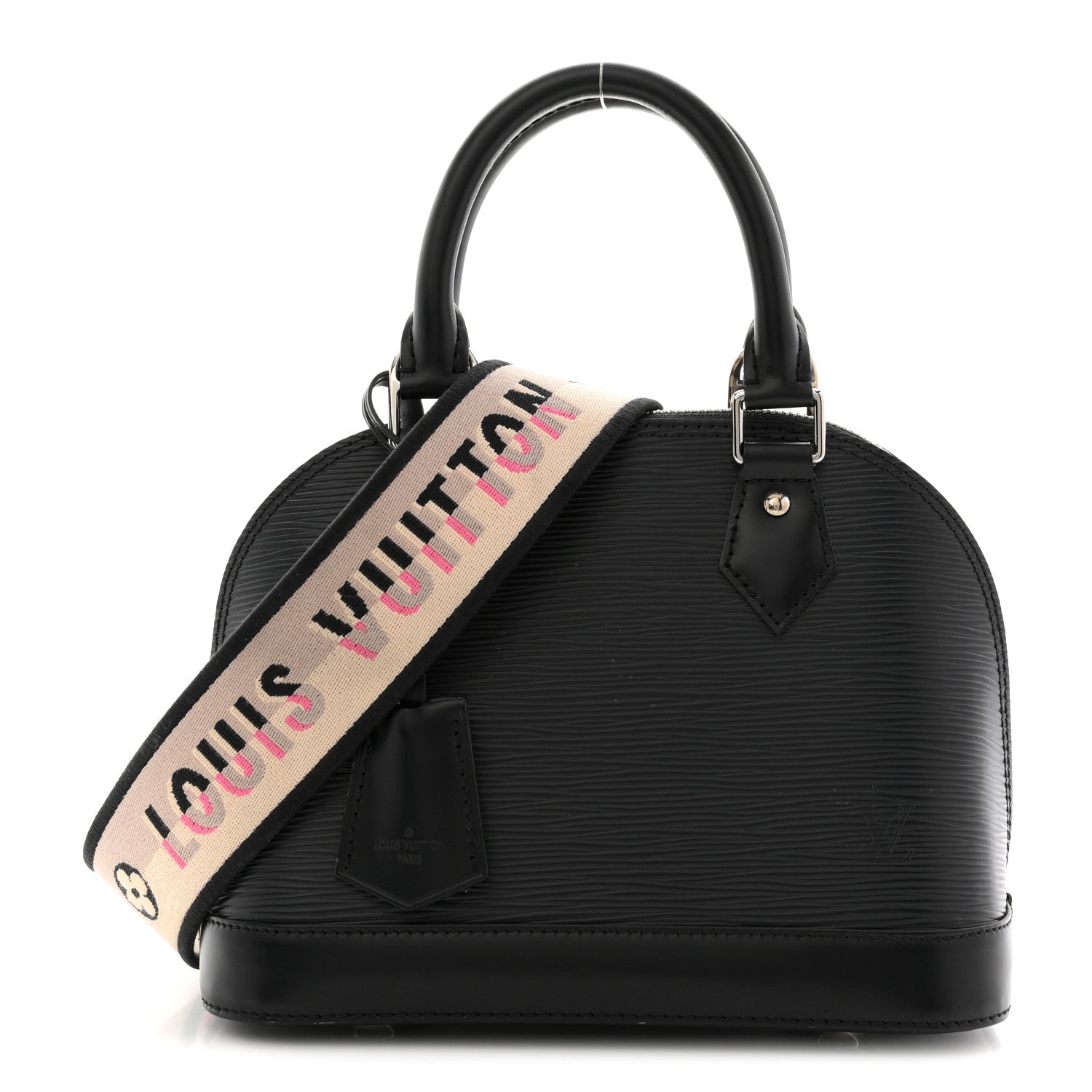 Louis Vuitton Epi Jacquard Alma BB Black 1 of 11