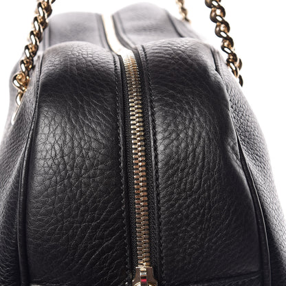 Gucci Pebbled Calfskin Medium Soho Bowler Black 13 of 14