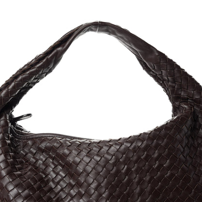 Bottega Veneta Nappa Intrecciato Large Veneta Hobo Ebano 10 of 10
