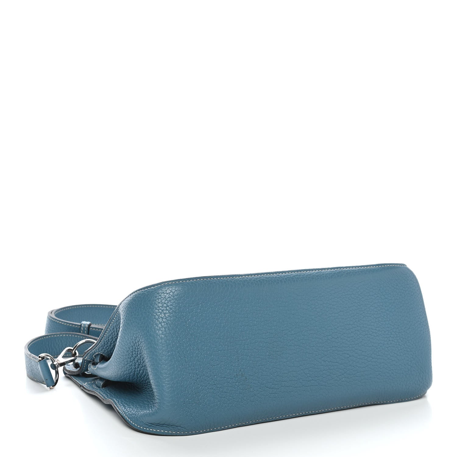 Hermes Taurillon Clemence Jypsiere 28 Blue Jean 4 of 10