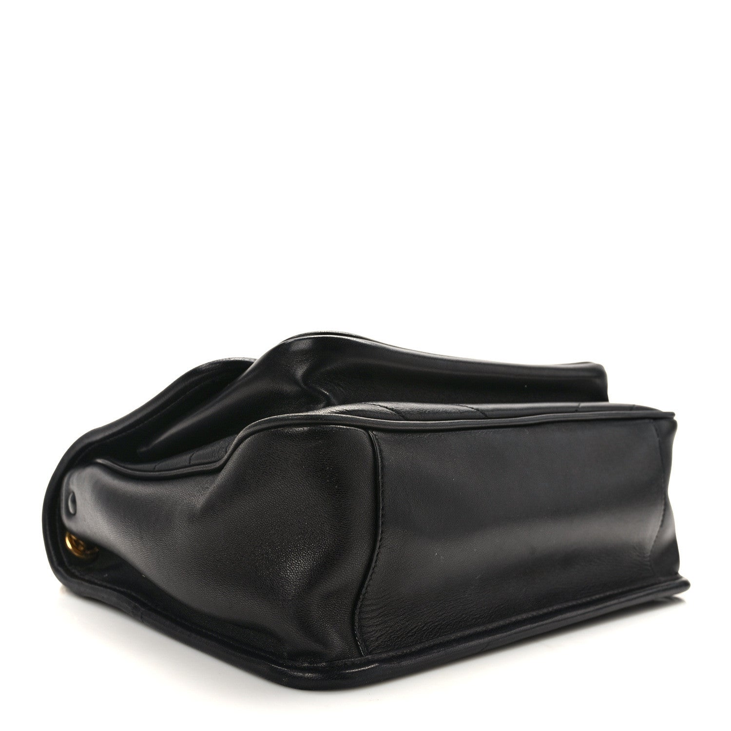 Saint Laurent Lambskin Matelasse Monogram Medium Niki Chain Satchel Black 4 of 13