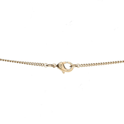 Chanel Pearl CC Pendant Necklace Light Gold 4 of 4