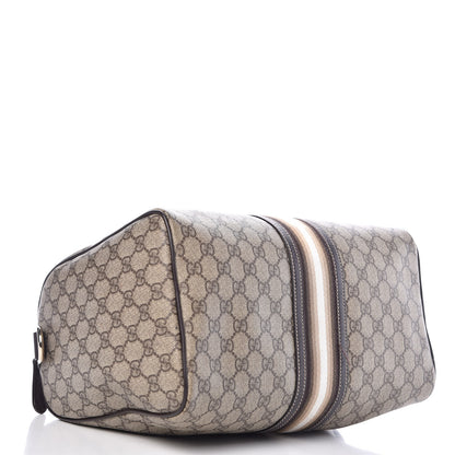 Gucci GG Plus Monogram Web Medium Joy Boston Dark Brown 4 of 17