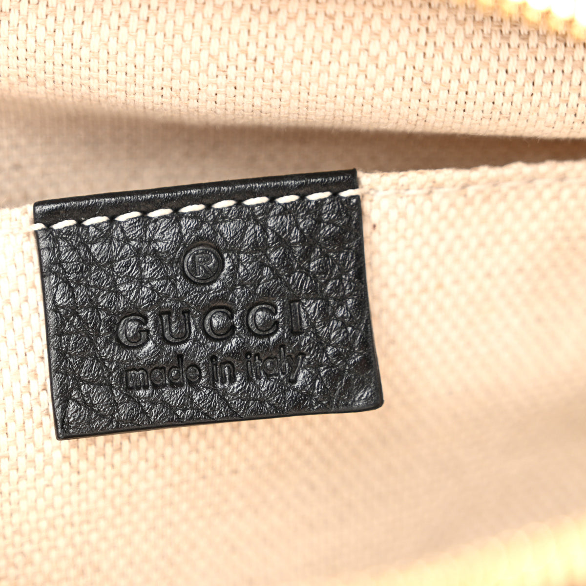 Gucci Pebbled Calfskin Small Soho Disco Bag Black 6 of 10