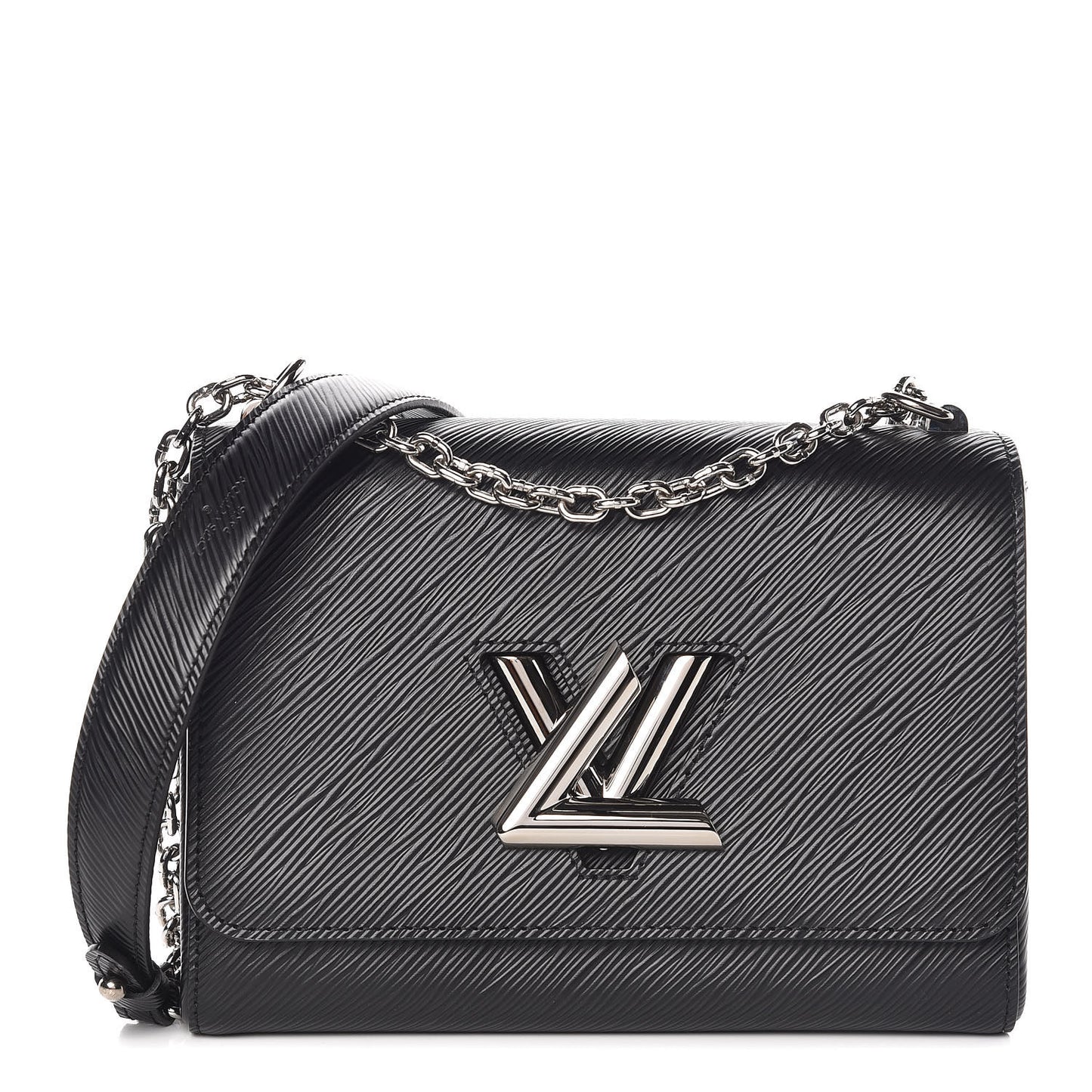 Epi Twist Shoulder Bag MM Black