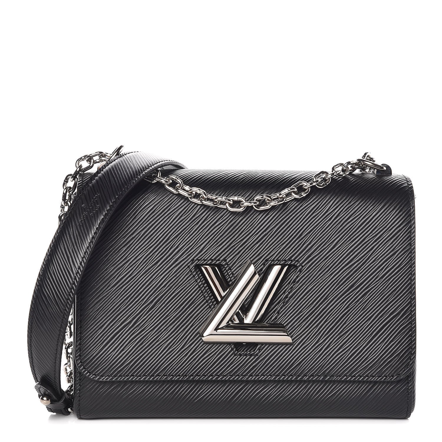 Louis Vuitton Epi Twist Shoulder Bag MM Black 1 of 10