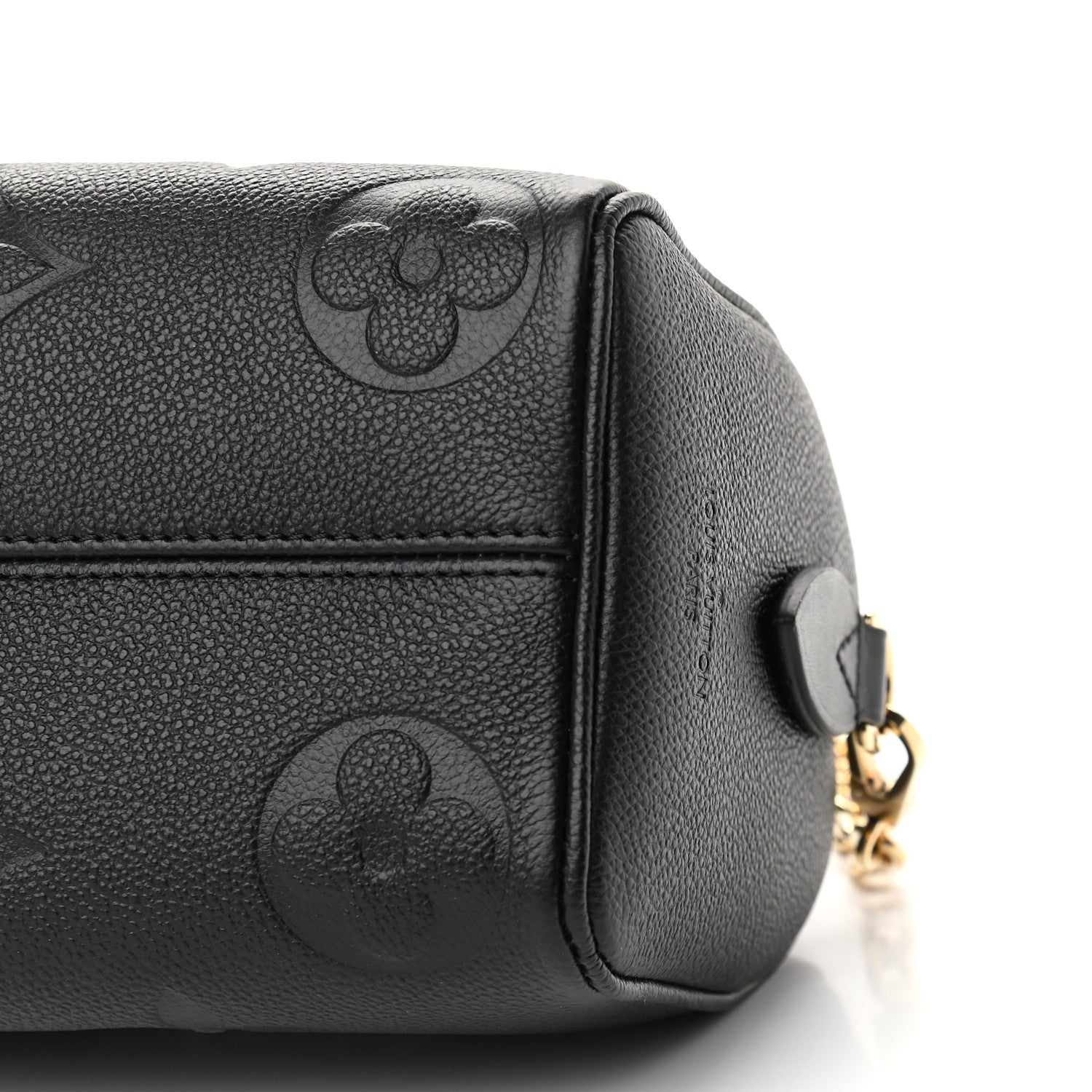 Louis Vuitton Empreinte Monogram Giant Speedy Bandouliere 20 Black 8 of 8