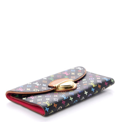 Louis Vuitton Monogram Multicolor Eugenie Wallet Black Grenade 4 of 11