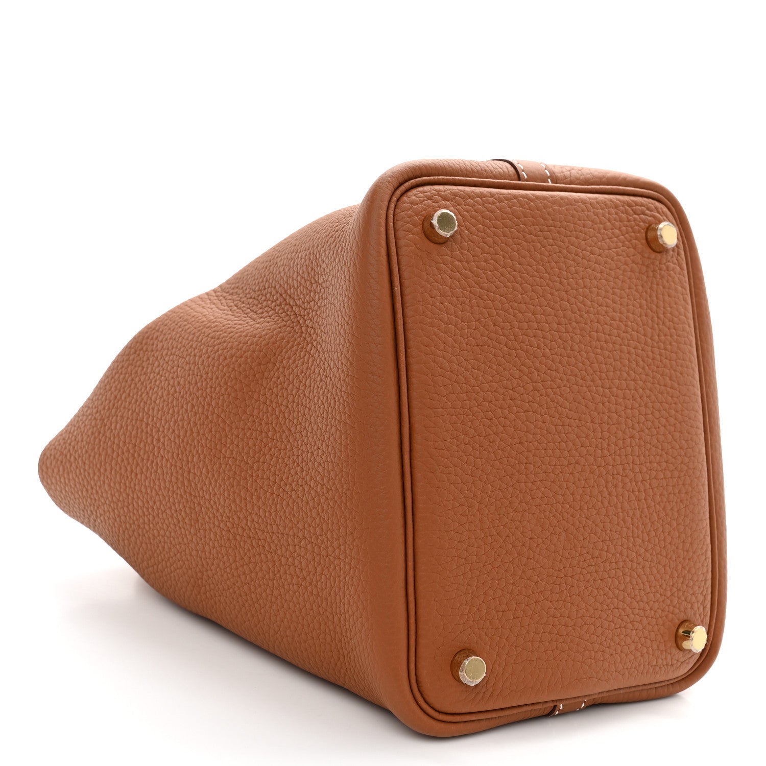 Hermes Taurillon Clemence Picotin Lock 18 PM Gold 4 of 11