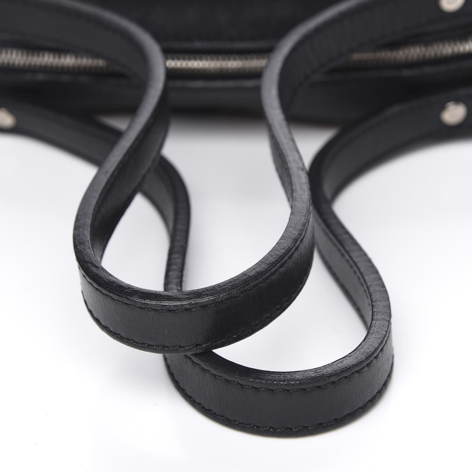 Chanel Tweed Lambskin Large Bowler Black 7 of 10