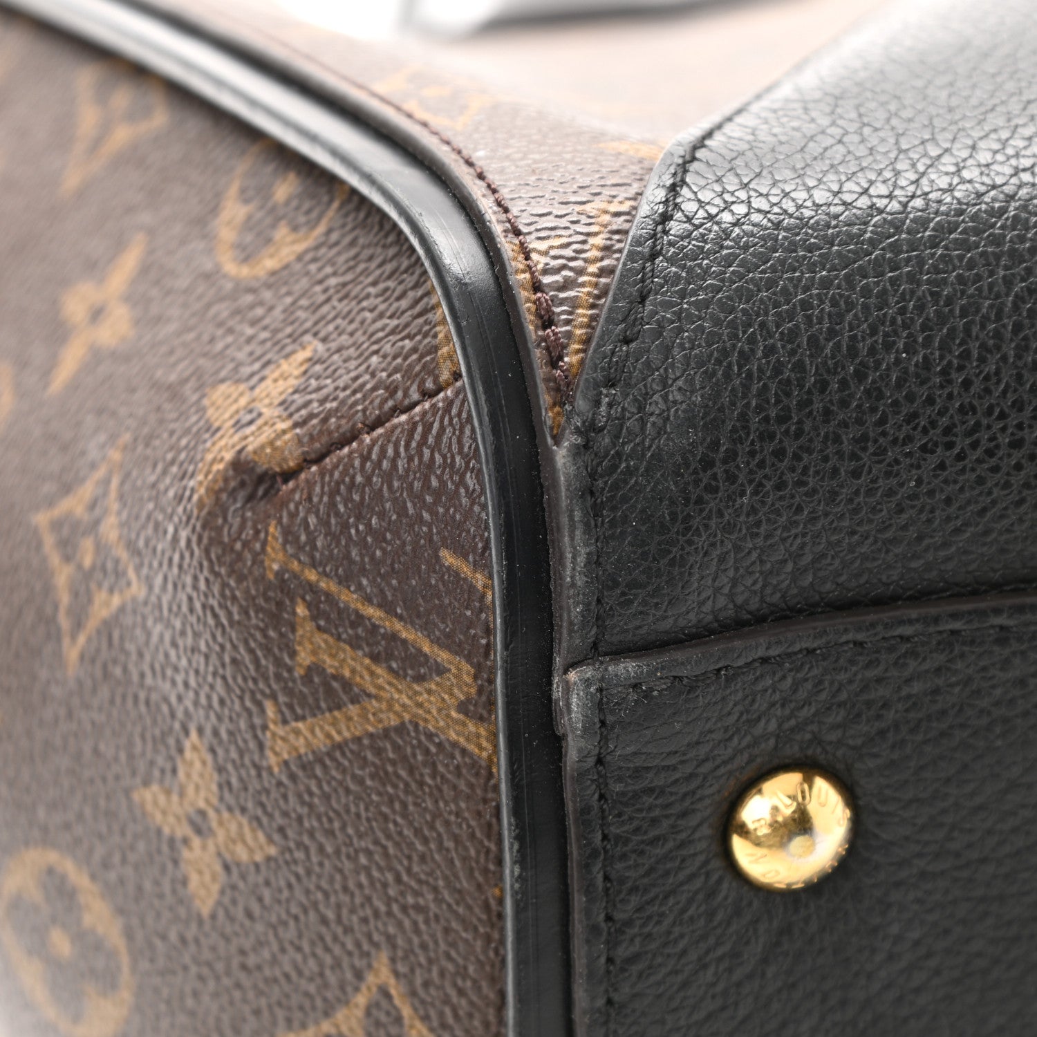 Louis Vuitton Calfskin Monogram Kimono Tote Black 19 of 23