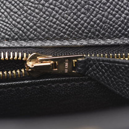 Hermes Epsom Kelly Sellier 25 Black 22 of 27