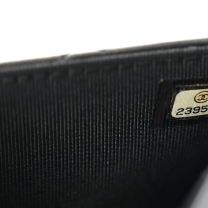 Chanel Lambskin Quilted Wallet On Chain WOC Black 8 of 11