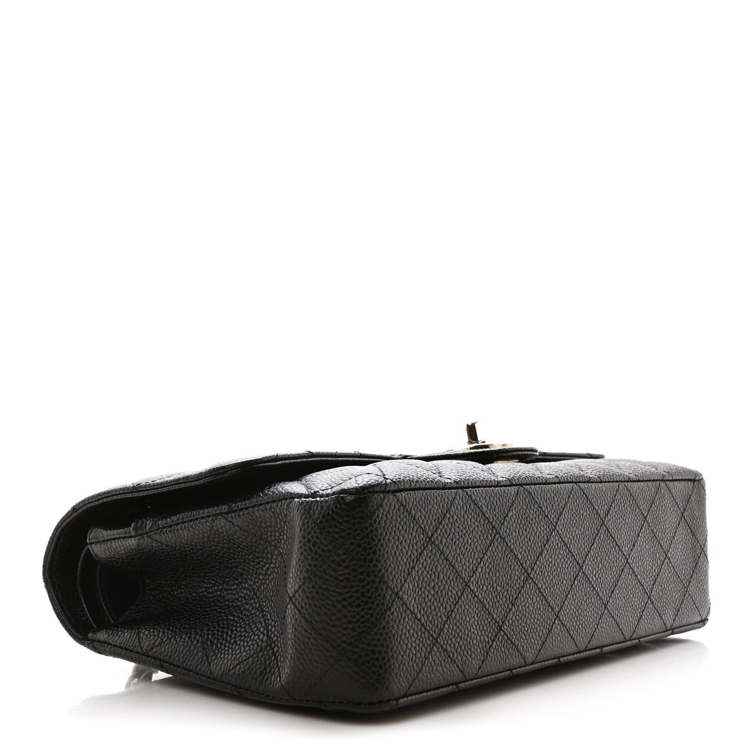 Chanel Caviar Quilted Medium Double Flap Black 4 of 11