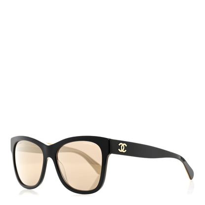 Chanel Acetate Square CC Sunglasses 5380 Black 1 of 8