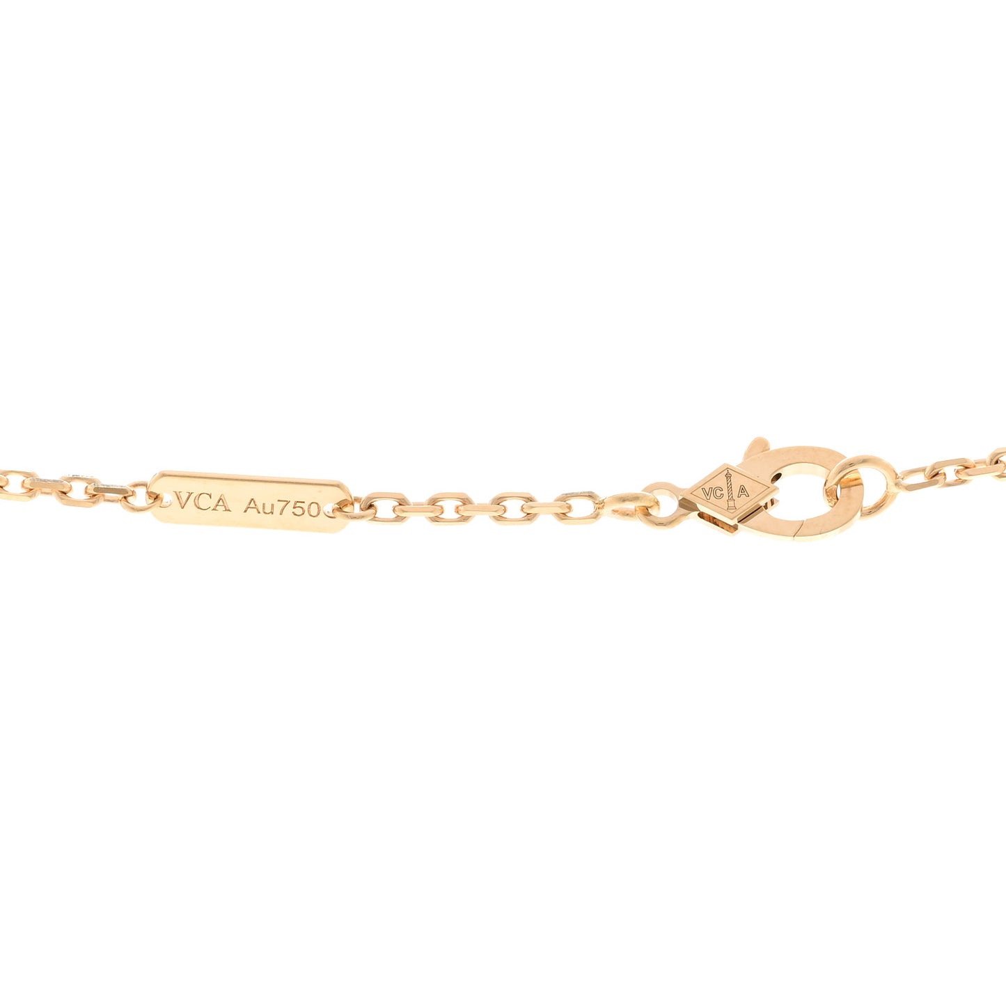 18K Yellow Gold Trace Chain Necklace 70cm