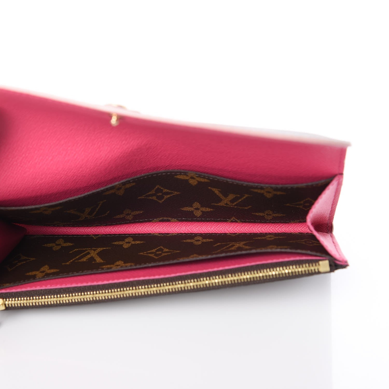 Louis Vuitton Monogram Bloom Flower Emilie Wallet 5 of 7
