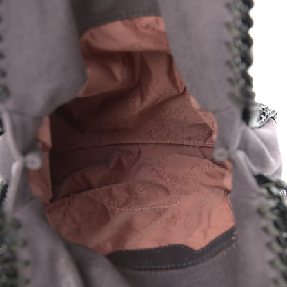 Stella McCartney Shaggy Deer Mini Falabella Fold Over Tote Light Grey 5 of 11